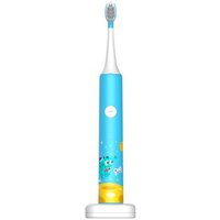Cepillo de dientes eléctrico infantil con batería recargable y cabezal, 3 modos de uso, carga inalámbrica inductiva