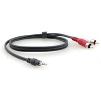 Cable de audio Kramer Estéreo 3,5 mm A 2 RCA (macho-macho)