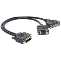 Adaptador Kramer DVI-I a DVI-D y HDMI de 15 pines