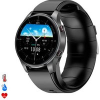 Smartwatch Dam P50 con Bomba de Aire y Balón de Presión Arterial, Termómetro Corporal y Frecuencia Respiratoria
