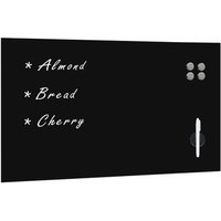 Pizarra Magnética de Pared de Vidrio 120x60 cm Vidaxl