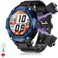 Dam T96 Smartwatch con auriculares TWS integrados
