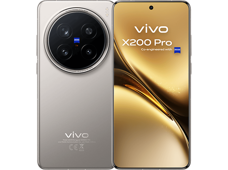 vivo X200 Pro Titan Titanium 512 GB 16 GB RAM MediaTek Dimensity 9400