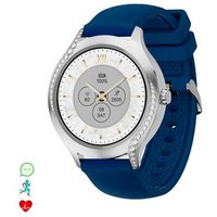 Smartwatch Dam T214 Compacto y Elegante con Llamadas Bluetooth y Notificaciones Push, Monitor de Salud y Ciclos Femeninos, Modos Deportivos