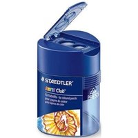 C/10 Afilalapices Doble Plastico Con Deposito