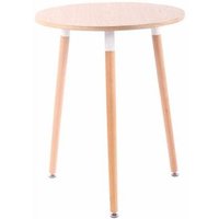 Mesita Auxiliar Amalie Madera Natural 60 cm