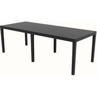 Mesa Rectangular Extensible de Jardín de Polipropileno 220x90x72 cm – Ipae Progarden