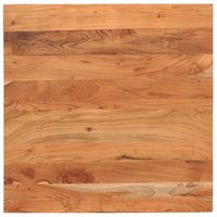 Tablero de Mesa Cuadrado de Madera Maciza Acacia 70x70x3,8 cm - Vidaxl