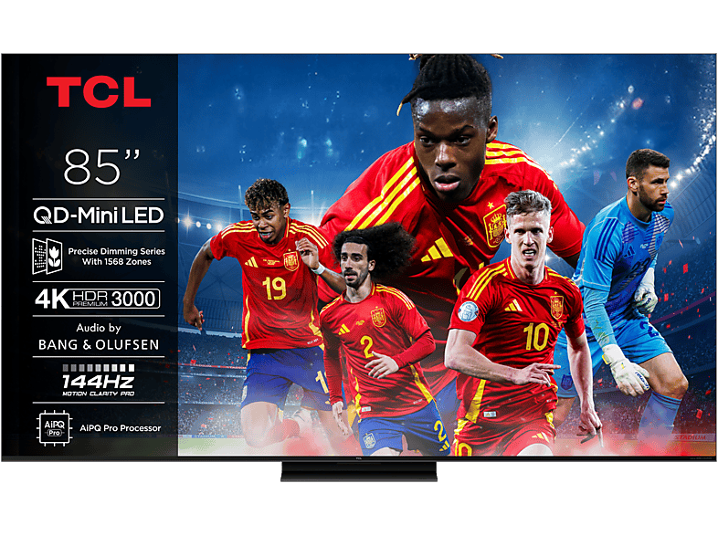 TCL 75C7K TV QD-Mini LED 85" UHD 4K AiPQ Pro Smart TV DVB-T2