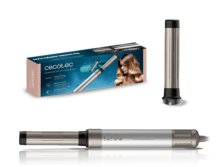 Cecotec Bamba CeramicCare 2in1 AirGlam Aluminum