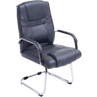 Clp Silla Cantiléver Xxl Attila Simil Cuero