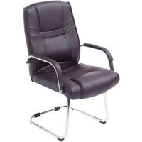 Silla Cantiléver XXL Attila Simil Cuero 67x60x104 cm