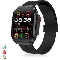 Dam Smartwatch Op88 con pantalla curva AMOLED 1.95" y monitor de salud con llamadas Bluetooth