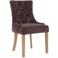 Silla de comedor Aberdeen en terciopelo 58x55x92 cm