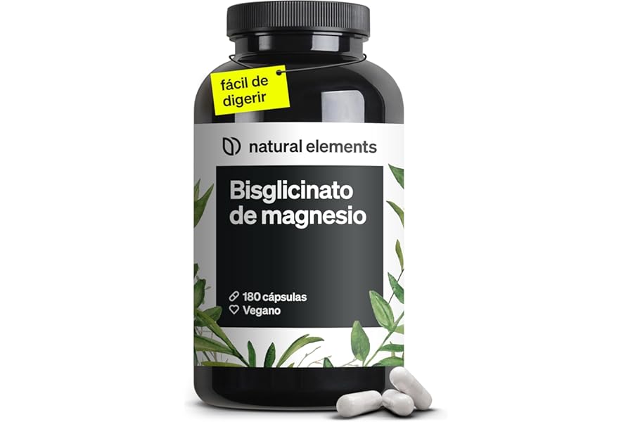 Glicinato de Magnesio 300 mg – 180 Cápsulas (2 Meses)