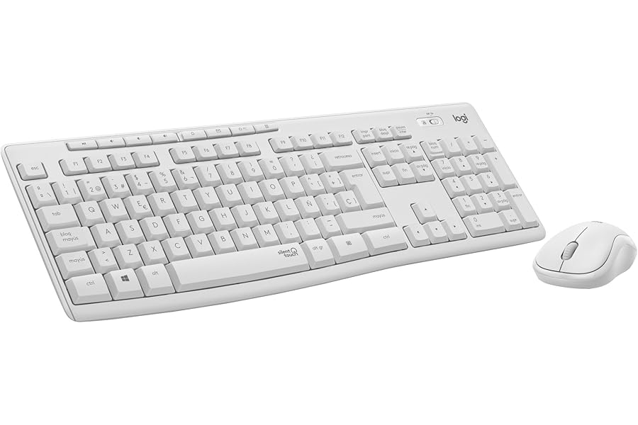 Logitech MK295 Silent - Teclado y Ratón Inalámbricos