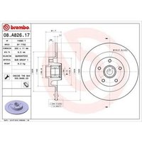 DSQ Freno Con 08.A826.17 Laminado