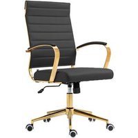 Clp Silla De Oficina Havanna Polipiel Simil Cuero 59x57x99 Cm