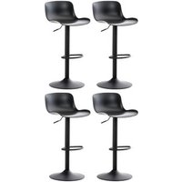 Almada Set de 4 taburetes de bar 44x44x81 cm