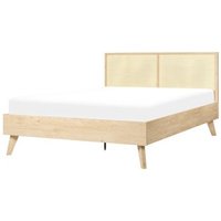 Cama con Somier 140x200 cm Cabecero Monpazier