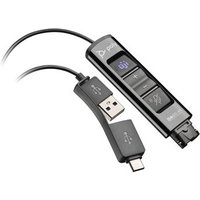 Poly Adaptador DA85-M USB A QD Compatible con TAA