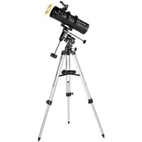 Telescopio Reflector 114mm/500mm con Montura Equatorial Pluto Newton y Filtro Solar – Bresser