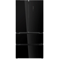 Evvo Frigorífico Francés F80b Glass Inverter Total No Frost 327l + 183l