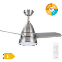Ventilador de techo 3 aspas con luz Ø93 cm
