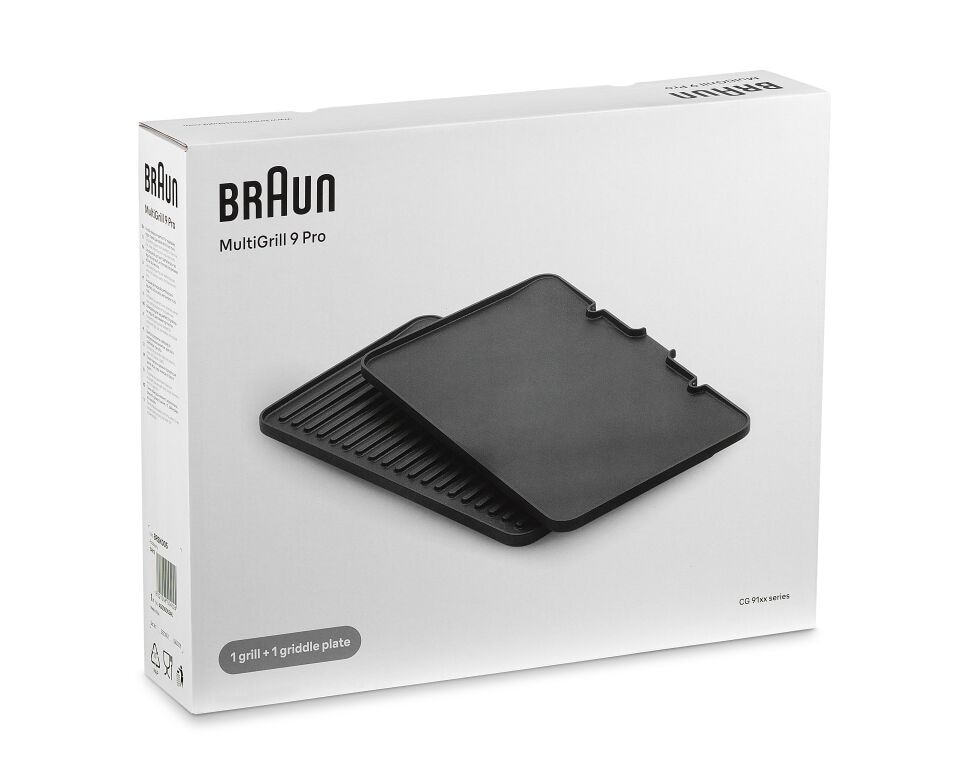 Set de placas de grill y plancha para MutiGrill 9 Pro