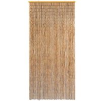 Cortina para puerta 90x200 cm de bambú - CFW693067
