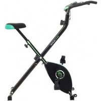 Bicicleta Estática Plegable Drumfit X-bike 3000 Neo con Volante de Inercia 3 kg y Pantalla LCD