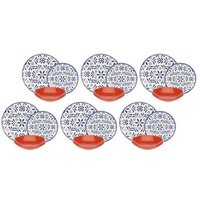 Servicio de cena para 6 personas Sea Breeze