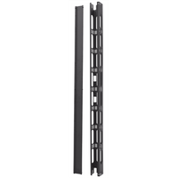 Organizador vertical de cables 42U 1865x93x82mm Hyper Pro Series (2 piezas)