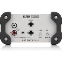 Klark Teknik Di 22p DI Box Pasivo Stereo