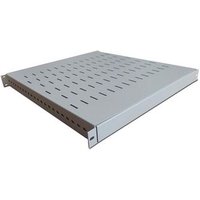 Estante Ajustable 19" 1u, 500-900 mm de profundidad, 100 kg de carga, montaje 4 puntos