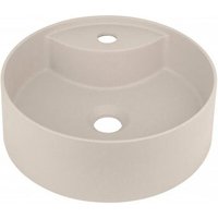 Lavabo de granito con espacio para batería