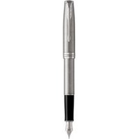 Parker Sonnet Pluma Estilográfica Sistema de Carga por Cartucho Acero Inoxidable
