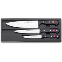 Pack Wüsthof 3 Cuchillos Gourmet: Chef + Fiambre + Pelador
