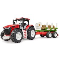 Tractor Roadmax con Remolque y Troncos 03453 Bruder