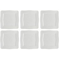 Set de 6 Platos Cuadrados Florentina 26.5 cm