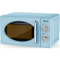 Microondas Retro 20L 700W 6 Niveles de Potencia