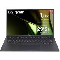 Portátil LG 14z90s-g.aa55b con Intel Evo Core Ultra 5 125h, 16 GB de RAM, 512 GB de SSD, 14 pulgadas