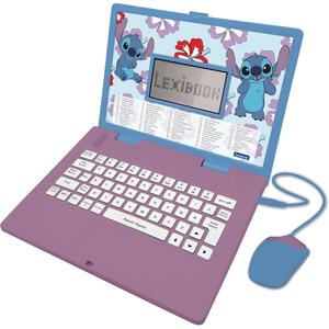 Lexibook Ordenador portátil educativo bilingüe Disney Stitch 4GB RAM 64GB eMMC