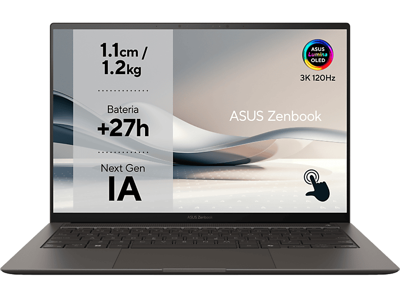 ASUS UX5406SA-PZ303W Copilot+PC 32GB RAM 1TB SSD Intel Core Ultra 7 258V 14" OLED 3K