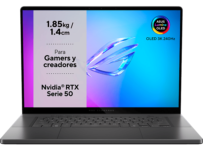 ASUS ROG Zephyrus G14 OLED GA403UM-QS002 – 14” 3K, AMD Ryzen 9 270, 32 GB RAM, 1 TB SSD, GeForce RTX 5060