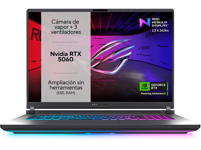 ASUS ROG Strix G18 G815JMR-S8001 – 18” WUXGA, i7‑14650HX, 32 GB RAM, 1 TB SSD, GeForce RTX 5060