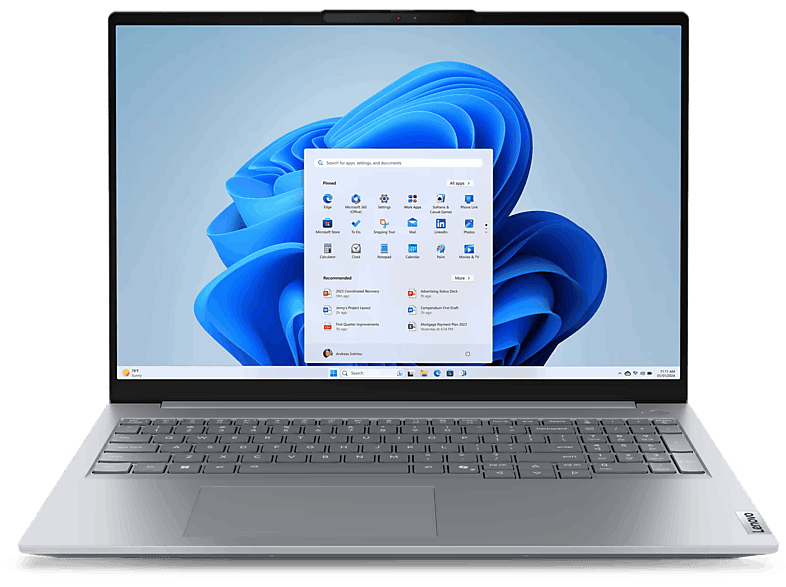 Lenovo ThinkBook 16 G8 IRL, 16" WUXGA, Intel Core i7-240H, 16GB RAM, 512GB SSD, Windows 11 Pro