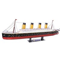 Puzzle 3D Titanic con LED 66 piezas