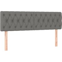 Cabeceros 2 unidades Tela 72x7x78/88 cm Vidaxl