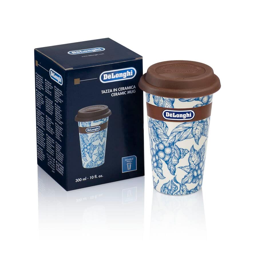 De'Longhi Taza de cerámica de doble pared 300 ml DLSC064